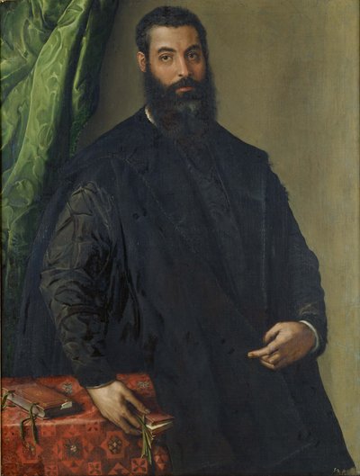Portrait of a Man by Francesco de Rossi Salviati Cecchino